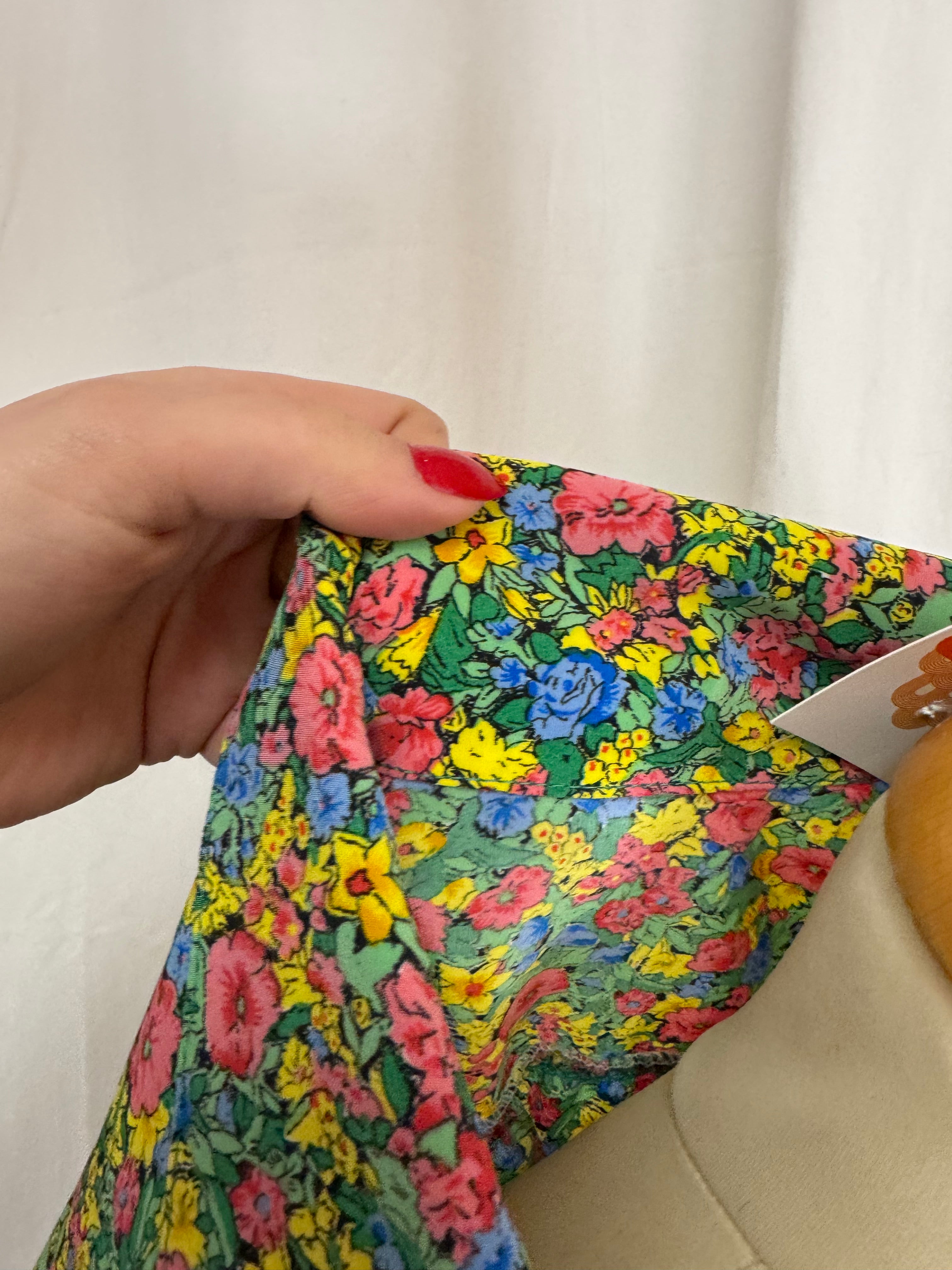 Chemise à fleurs