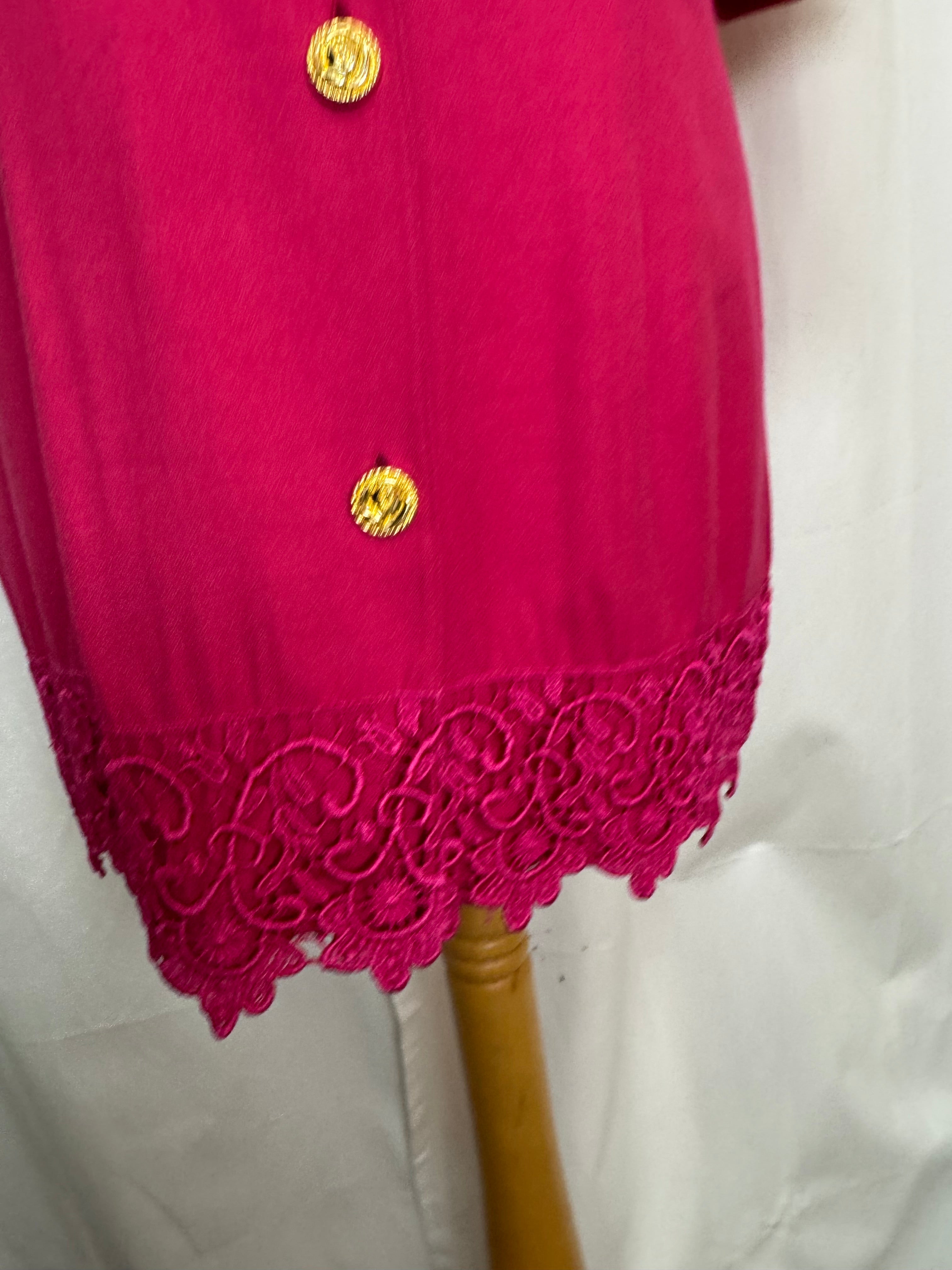 Chemise rose