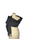 Écharpe grise Pierre Cardin