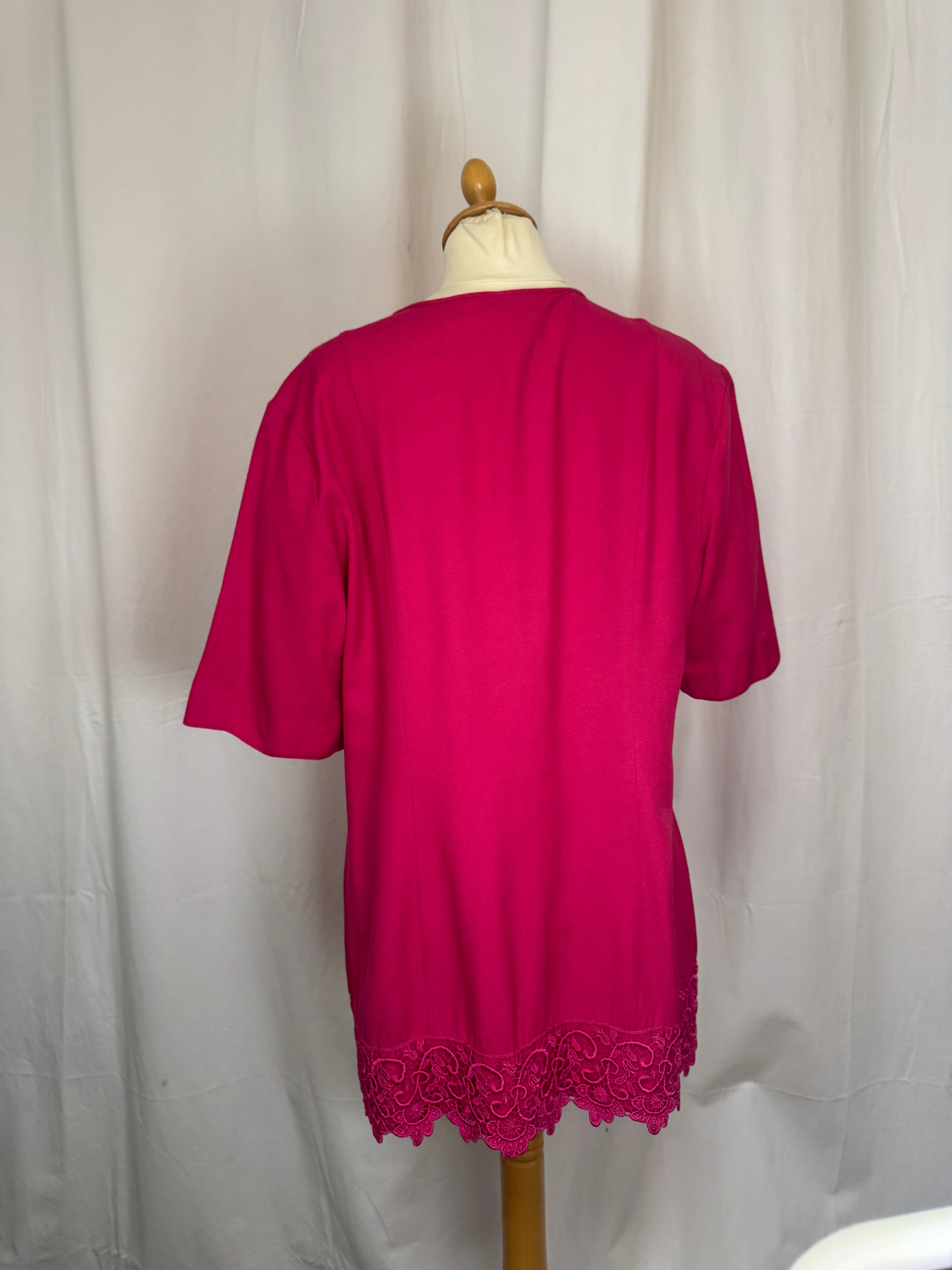 Chemise rose