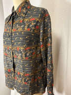 Chemise à motifs 70s