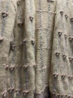 Cardigan écrue 80s