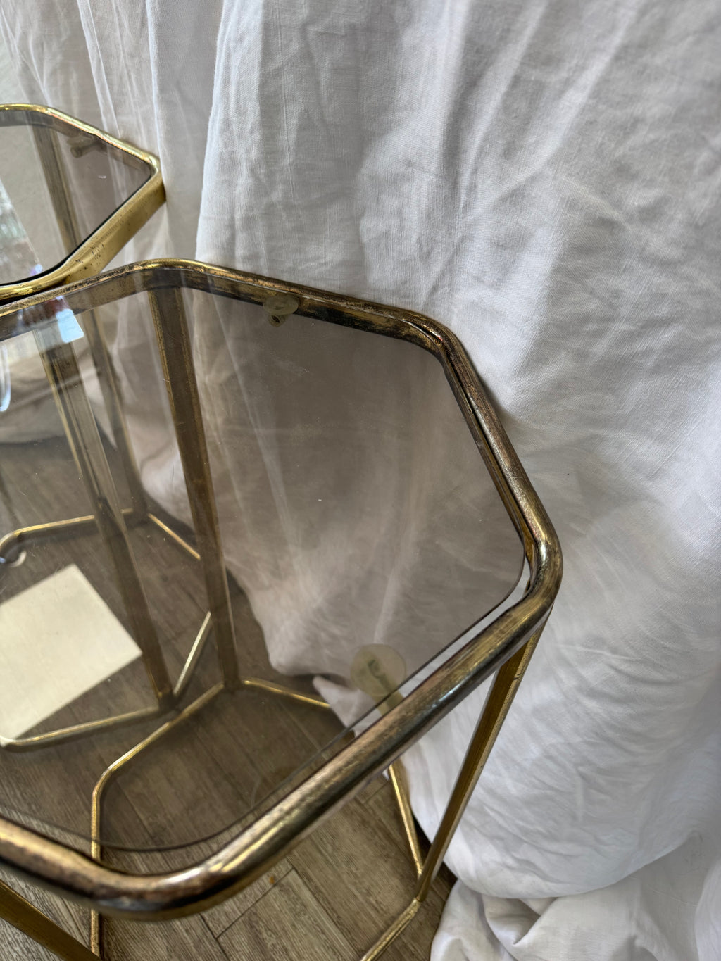 Paire de table 70s