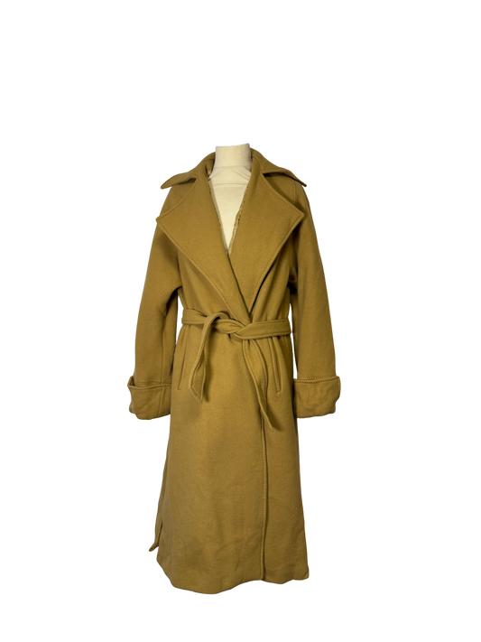 Manteau long beige