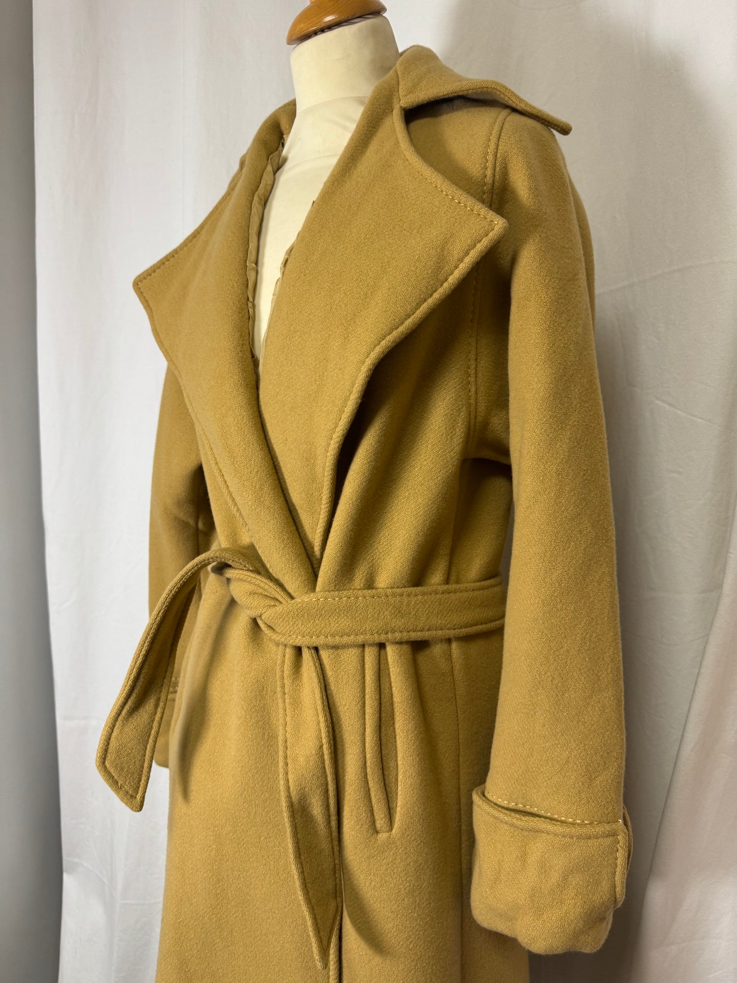 Manteau long beige