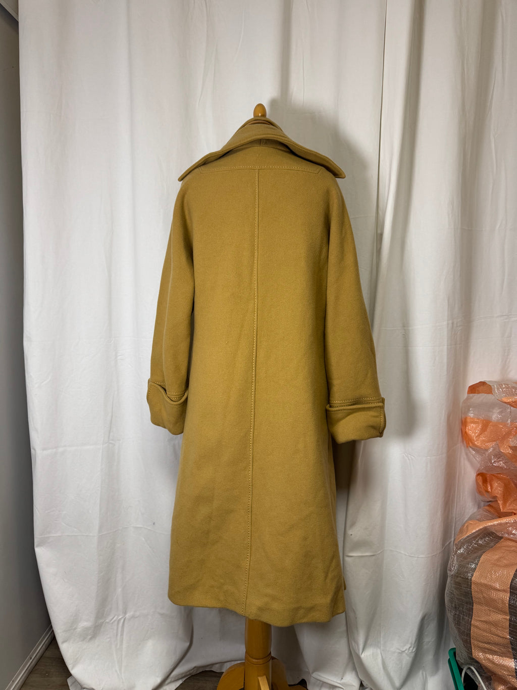 Manteau long beige