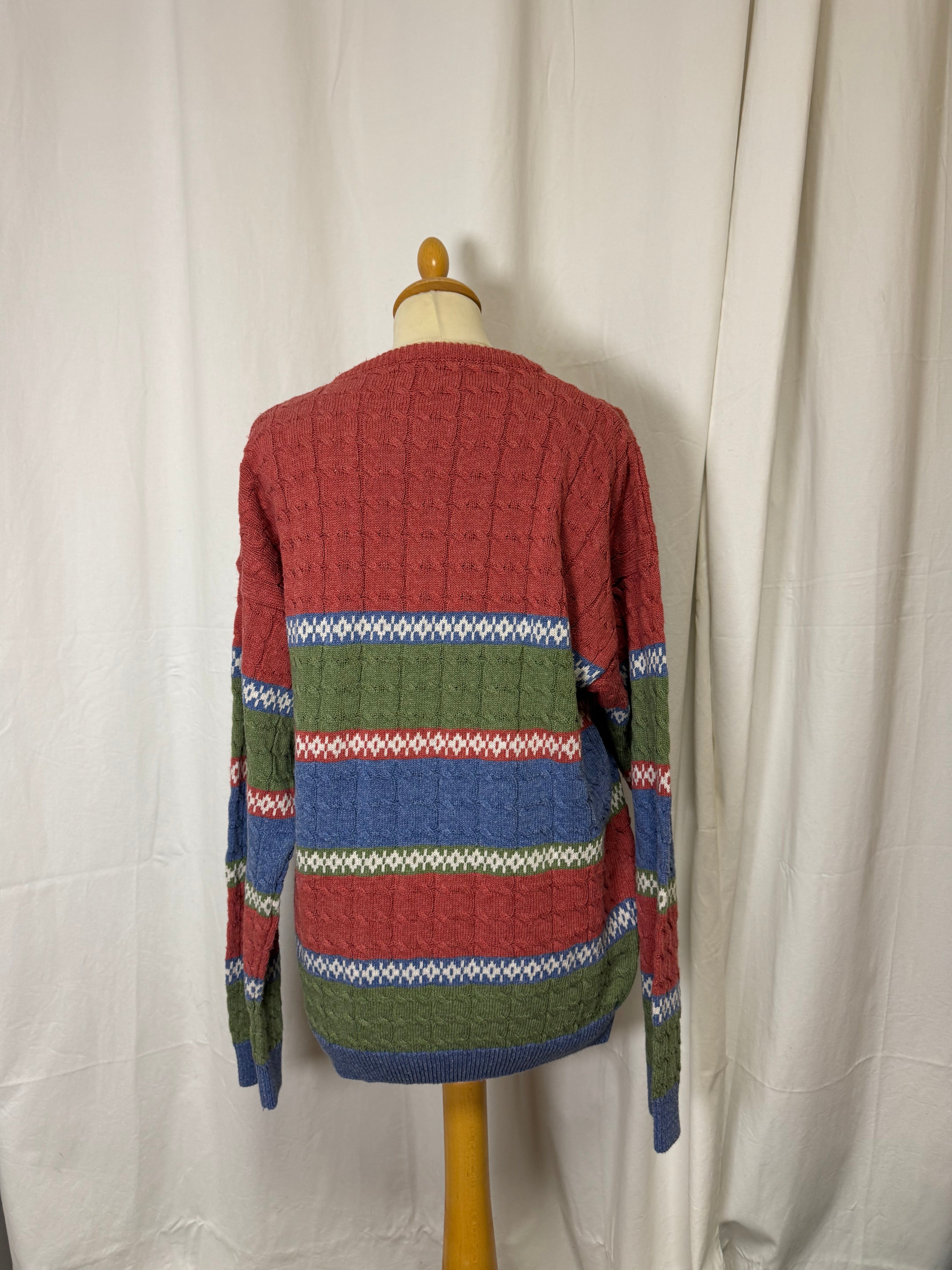 Pull à motifs 90s