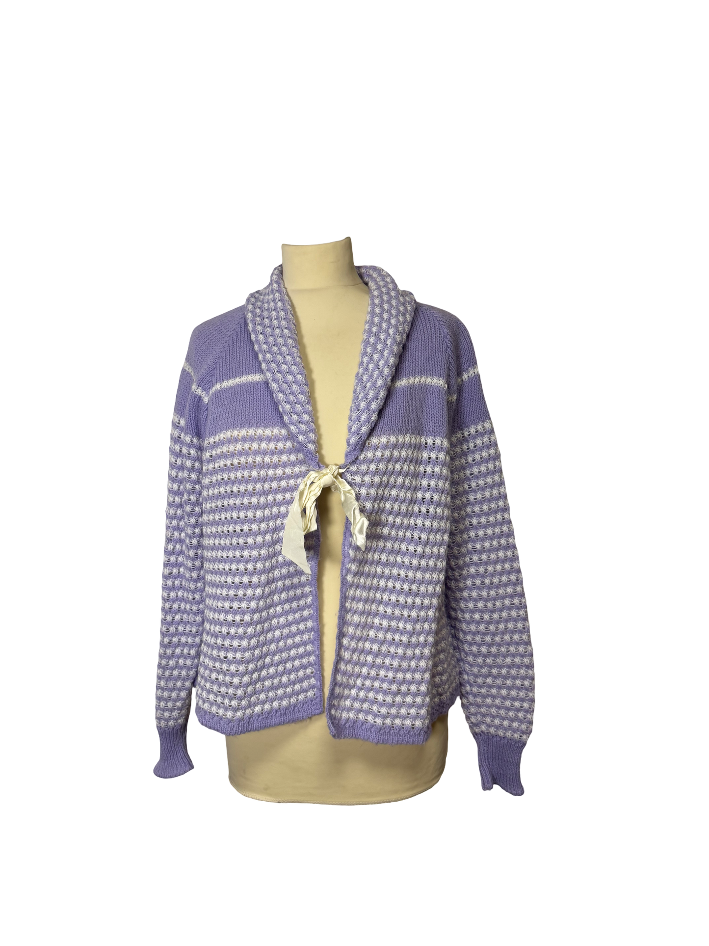 Cardigan violet 70s
