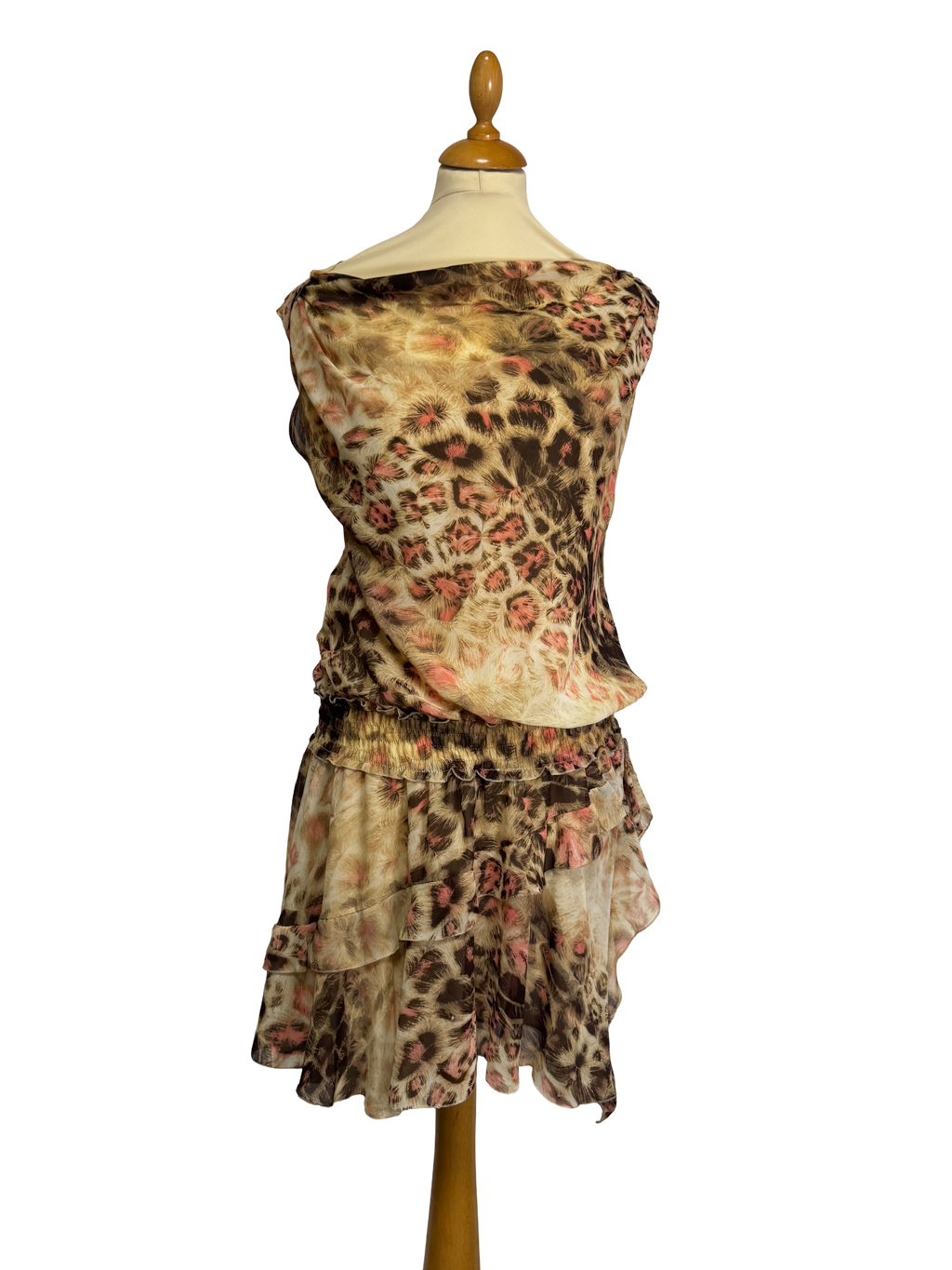Robe léopard Y2K