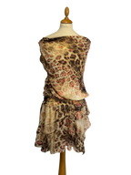 Robe léopard Y2K