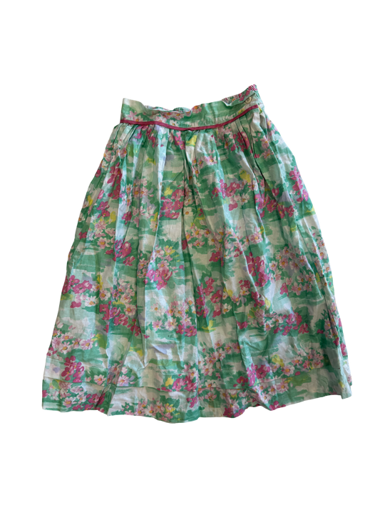 Jupe à fleurs