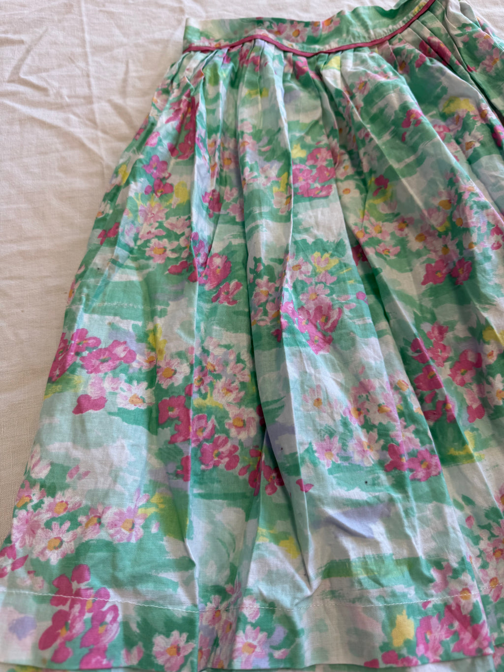 Jupe à fleurs
