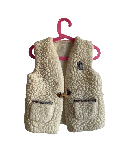 Veste sans manche en mouton
