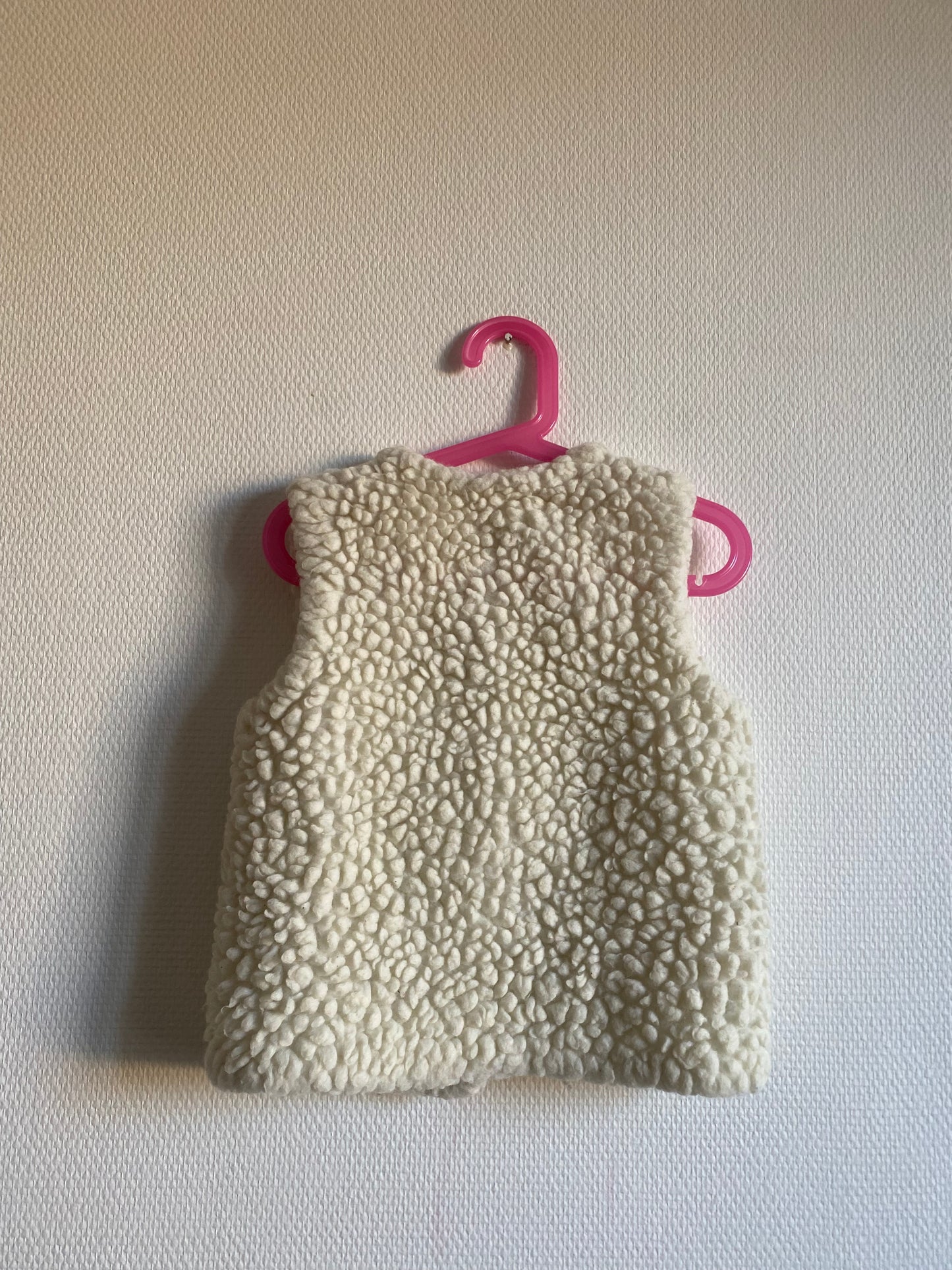 Veste sans manche en mouton