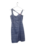 Robe courte à fleurs