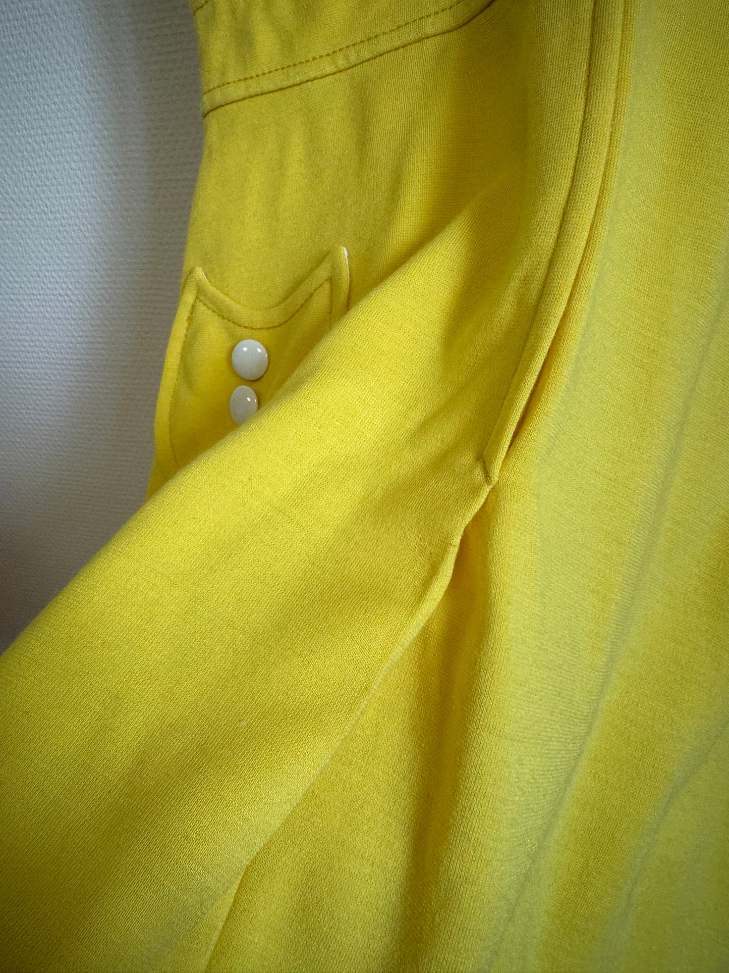 Robe jaune 60s