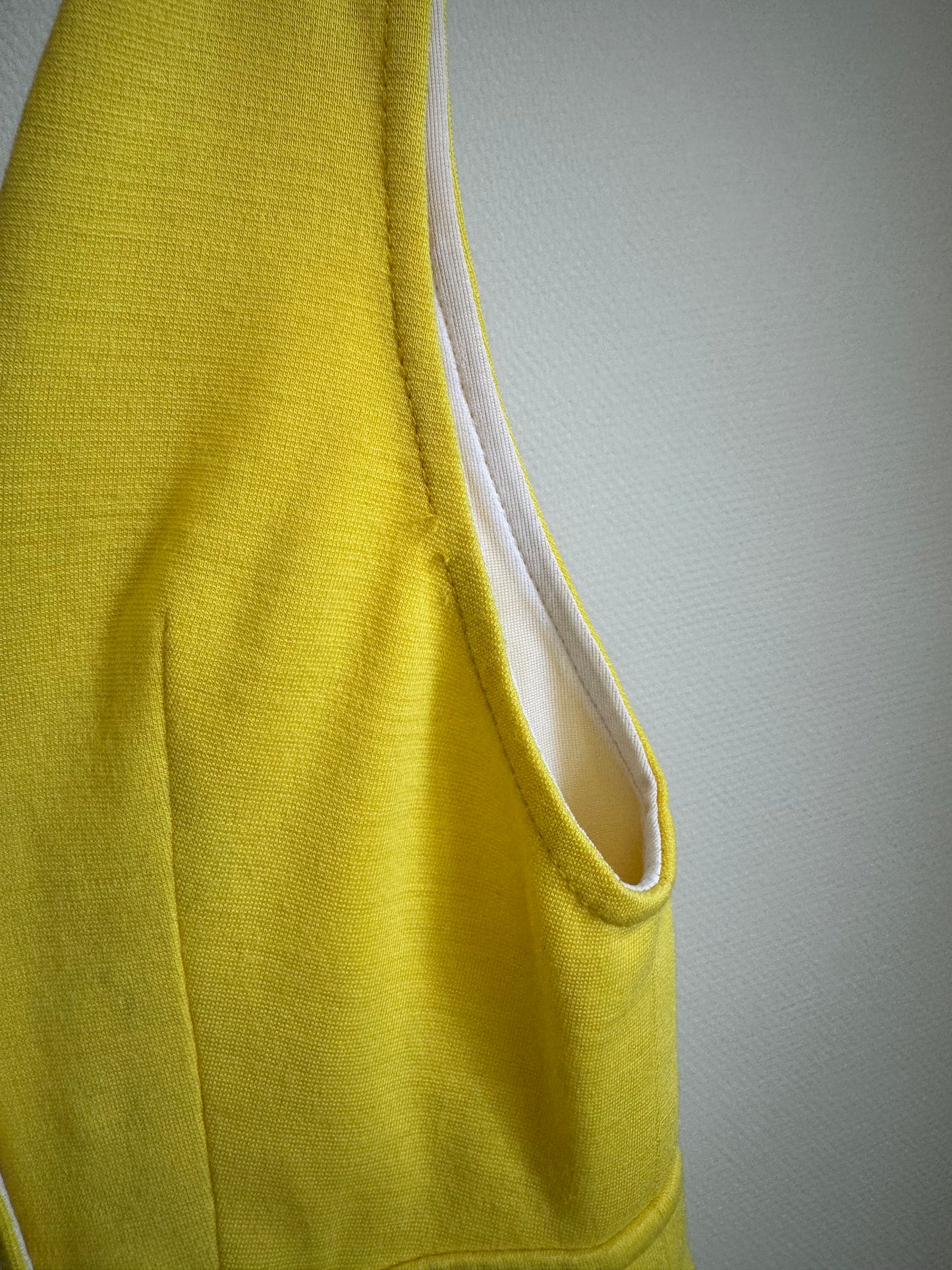 Robe jaune 60s