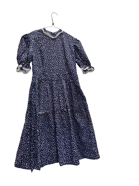 Robe longue à fleurs