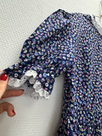 Robe longue à fleurs