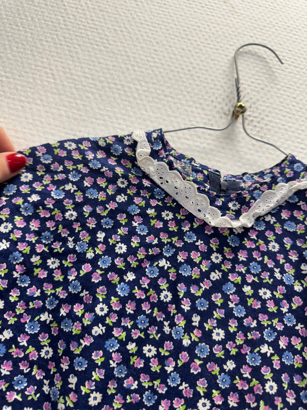 Robe longue à fleurs