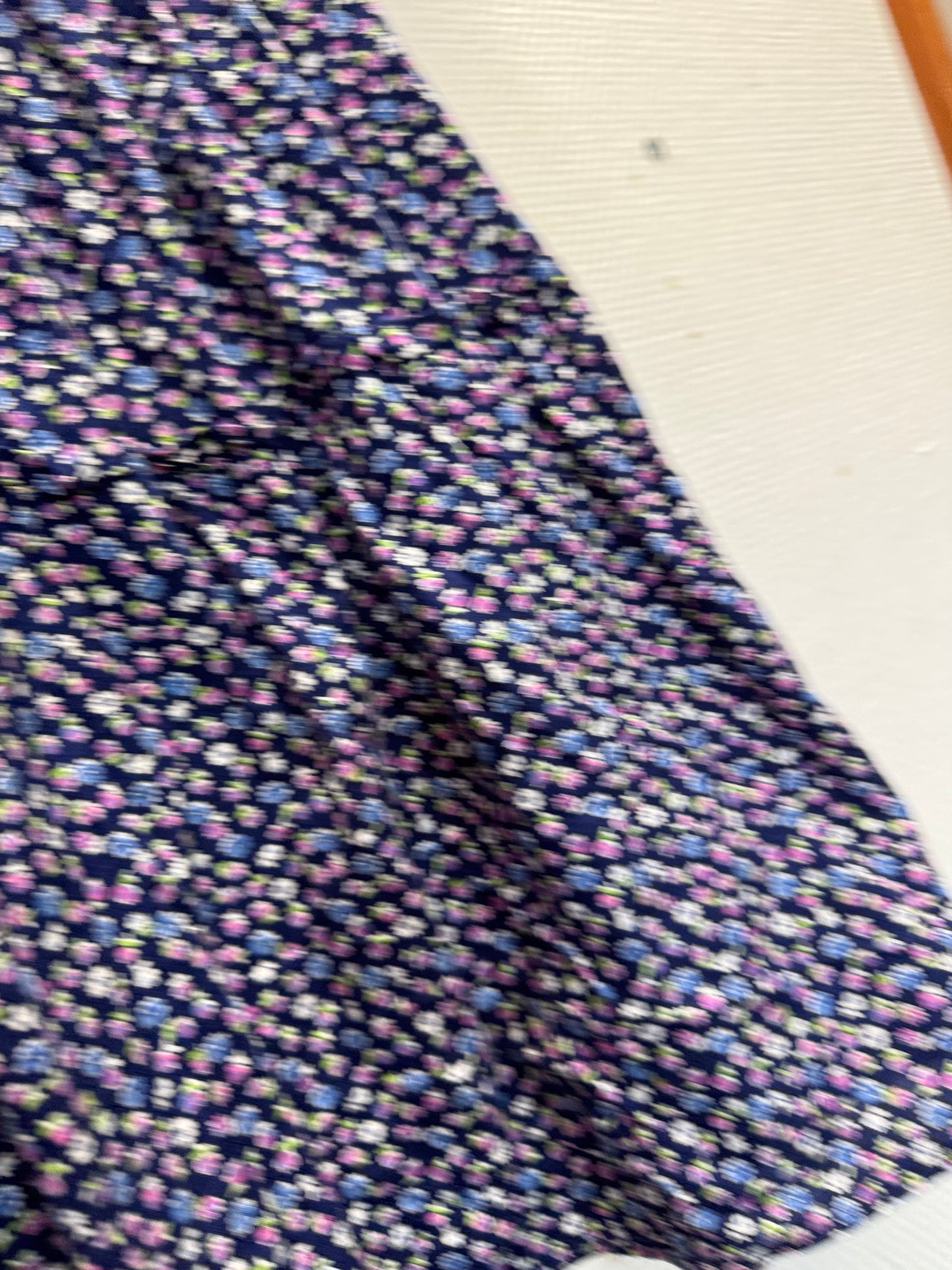 Robe longue à fleurs