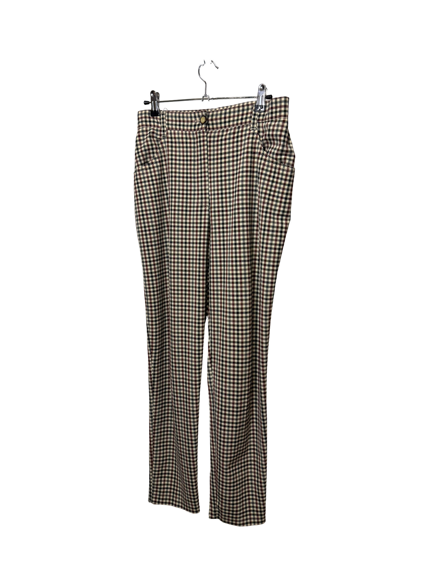 Pantalon à carreaux
