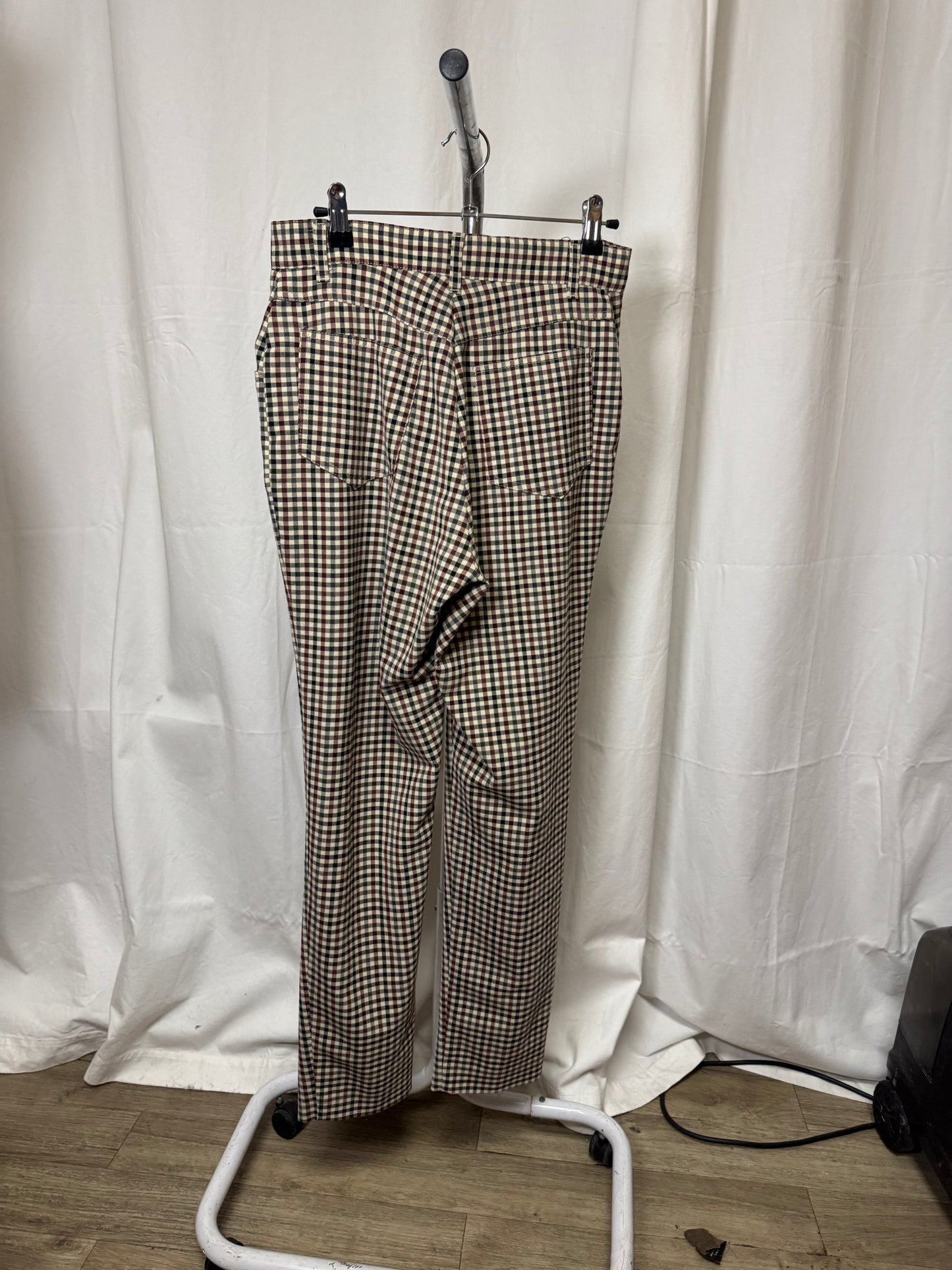 Pantalon à carreaux