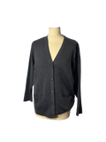 Cardigan gris en laine