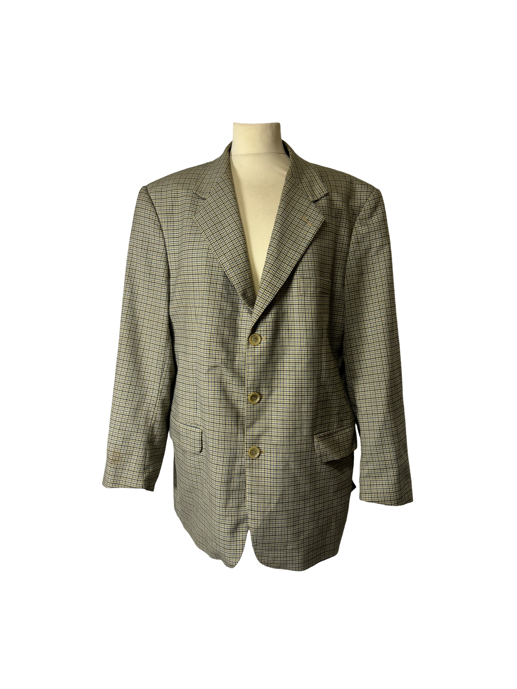 Veste de blazer pied de poule