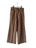 Pantalon à carreaux 70s