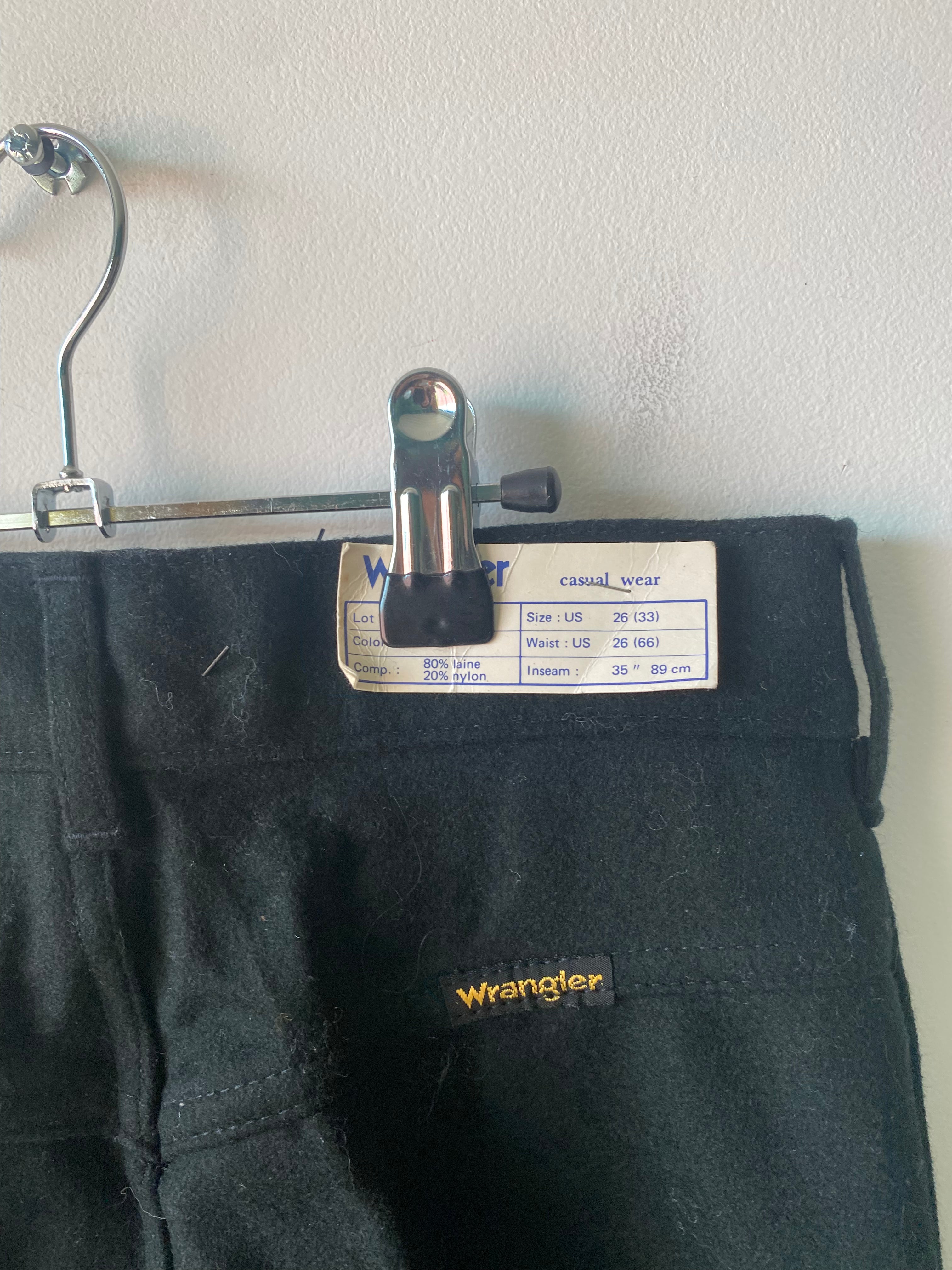 Pantalon noir 70s