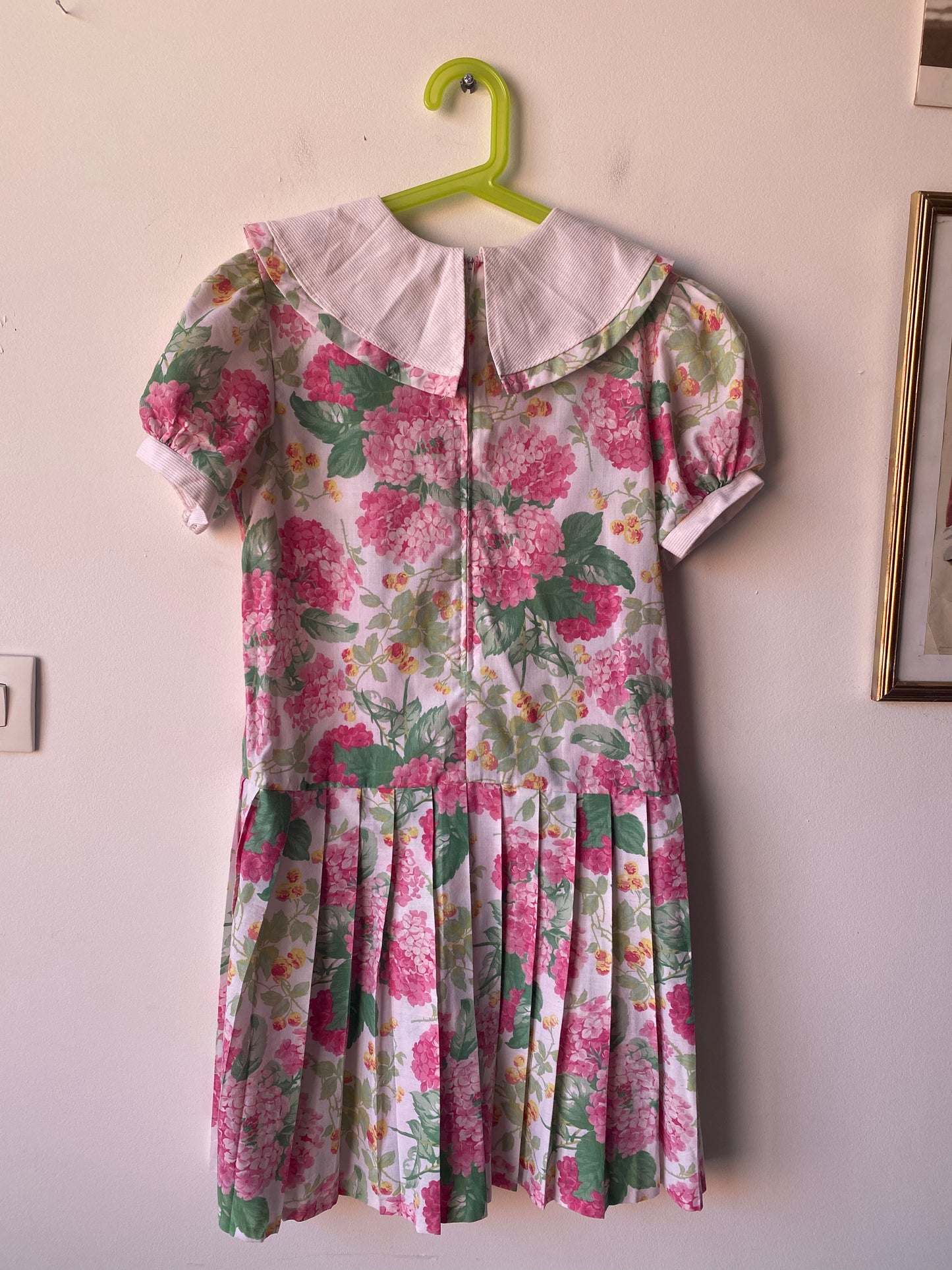 Robe à fleurs 80s