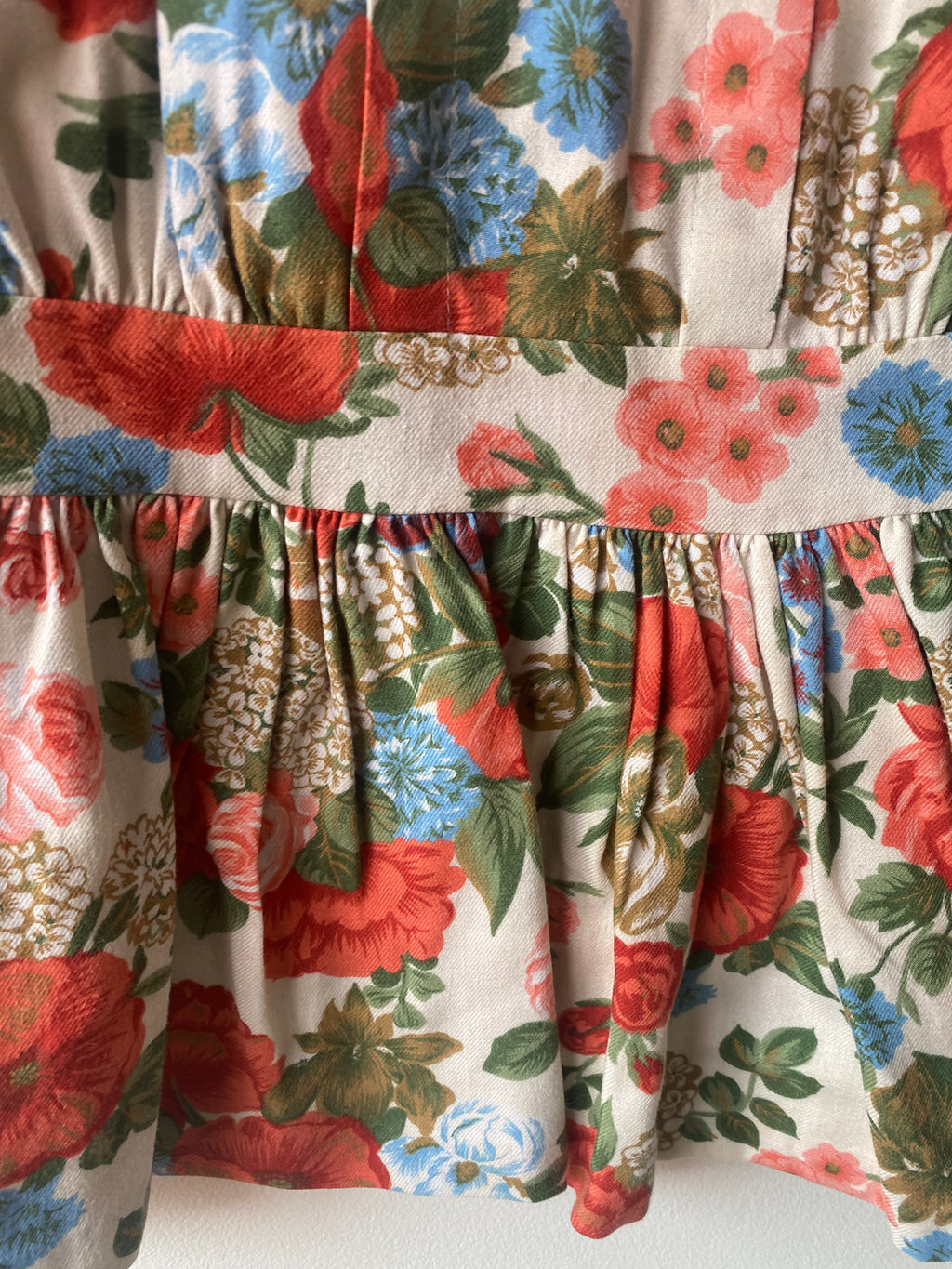 Robe à fleurs