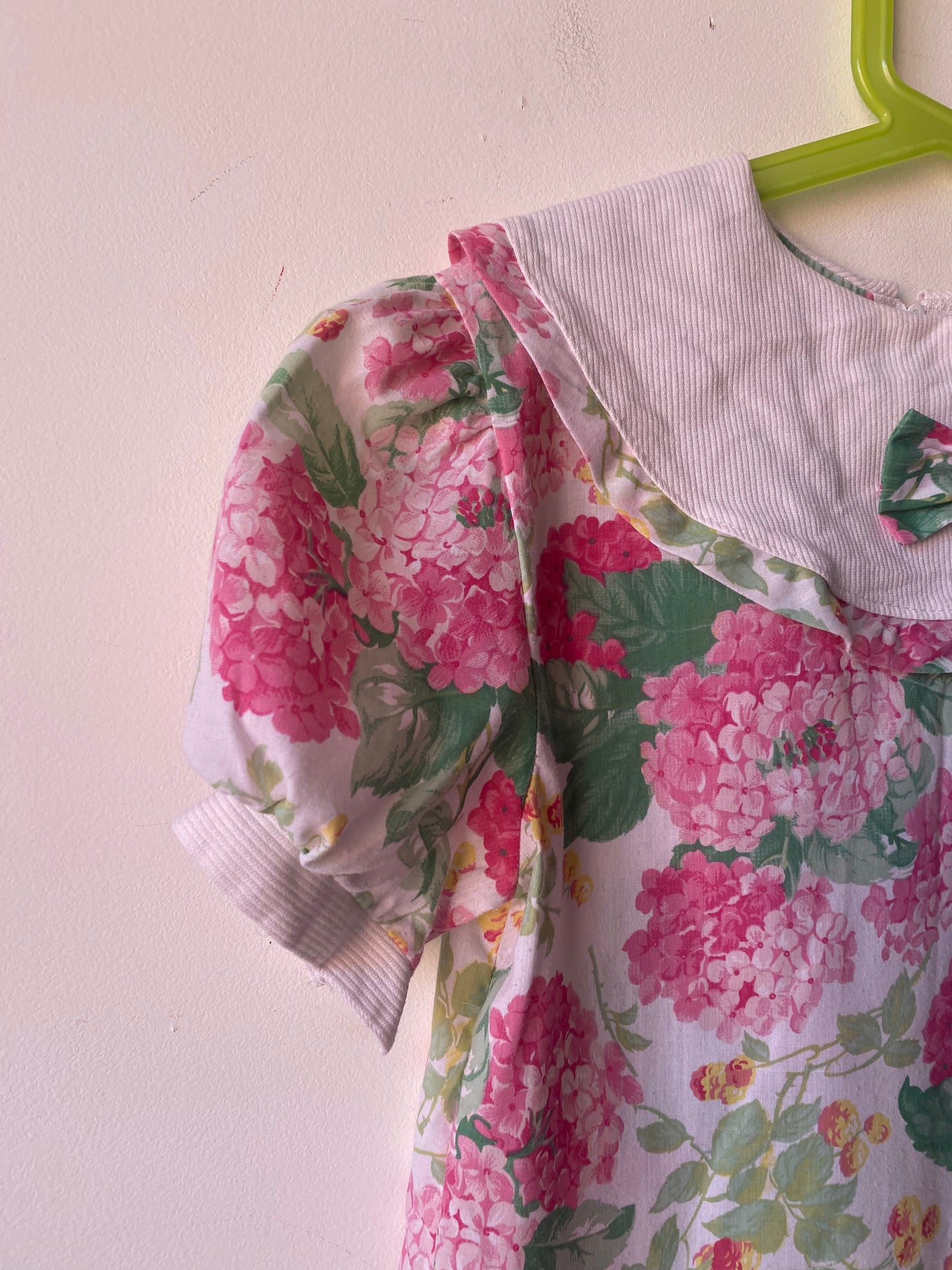 Robe à fleurs 80s