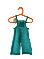 Salopette verte 70s