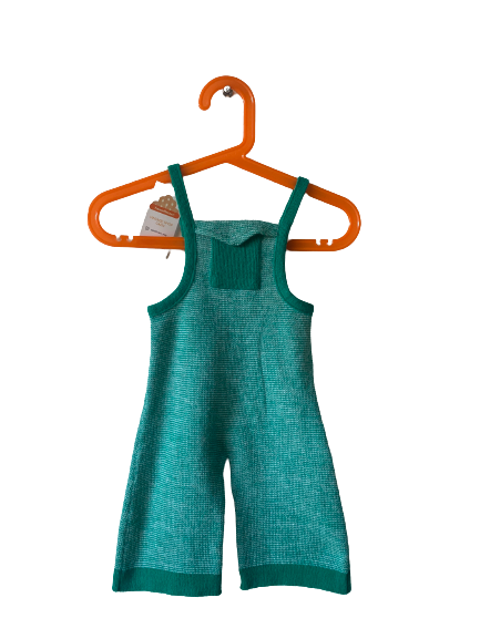 Salopette verte 70s