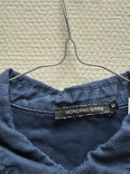 Chemise bleu marine Monoprix