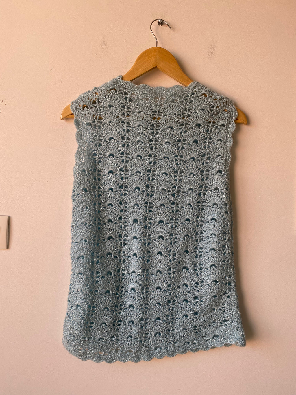 Pull ajourée 70s
