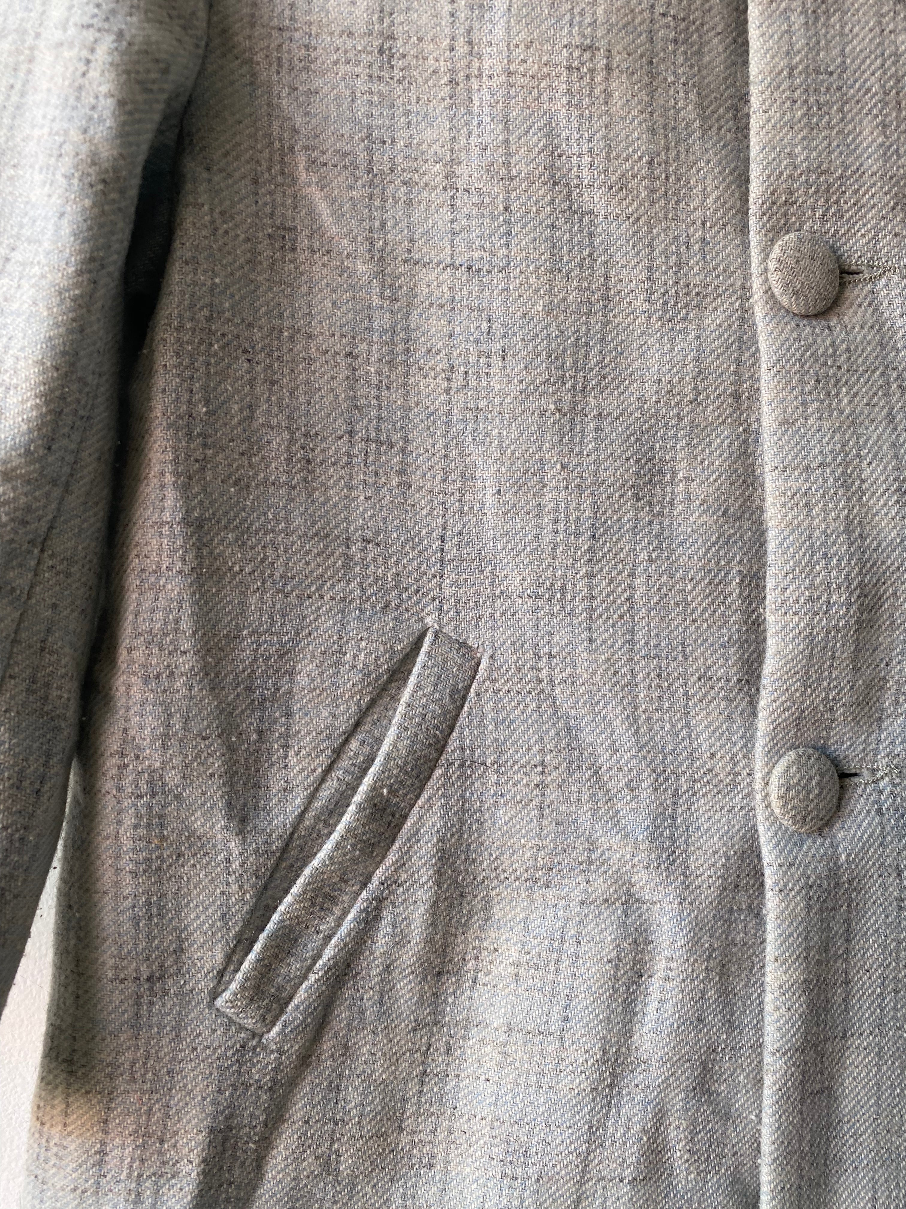 Veste bleu 60s