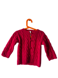 Cardigan fuchsia 90s