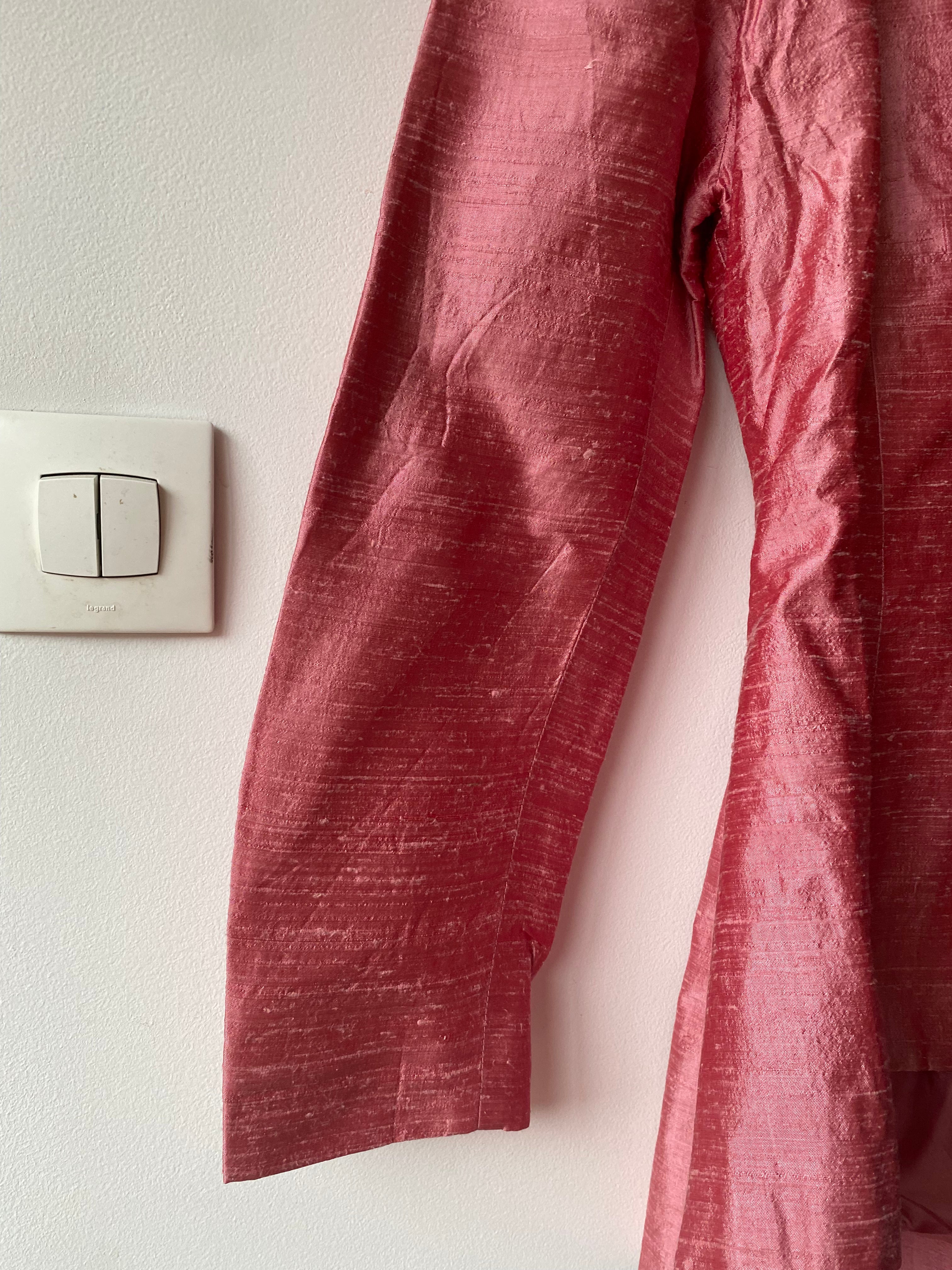 Veste en soie sauvage