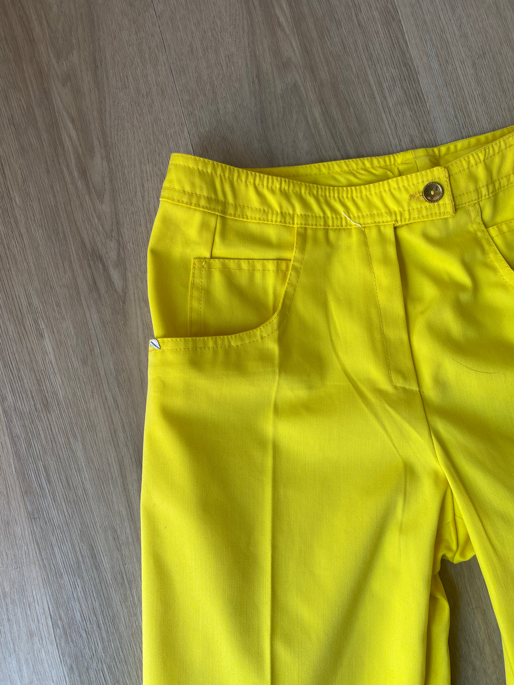 Pantalon jaune 70s
