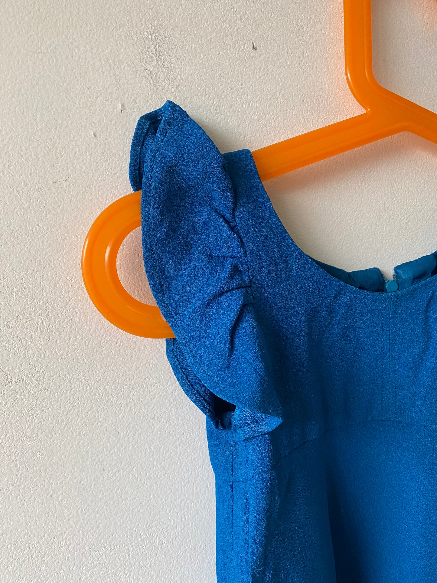 Robe bleu électrique