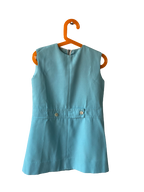 Robe bleu 60s