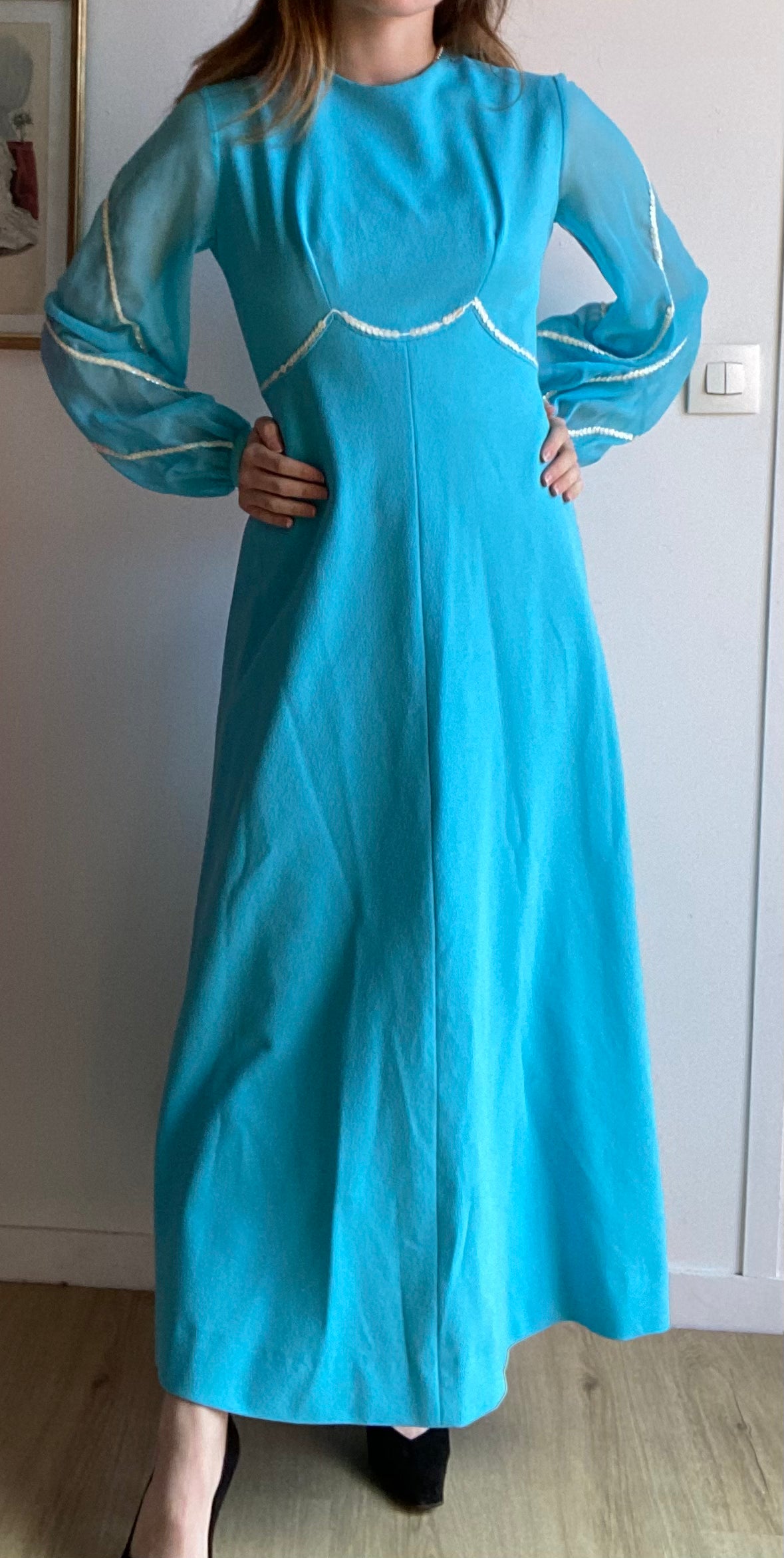 Robe maxi 70s