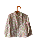 Blouse à motif 70s