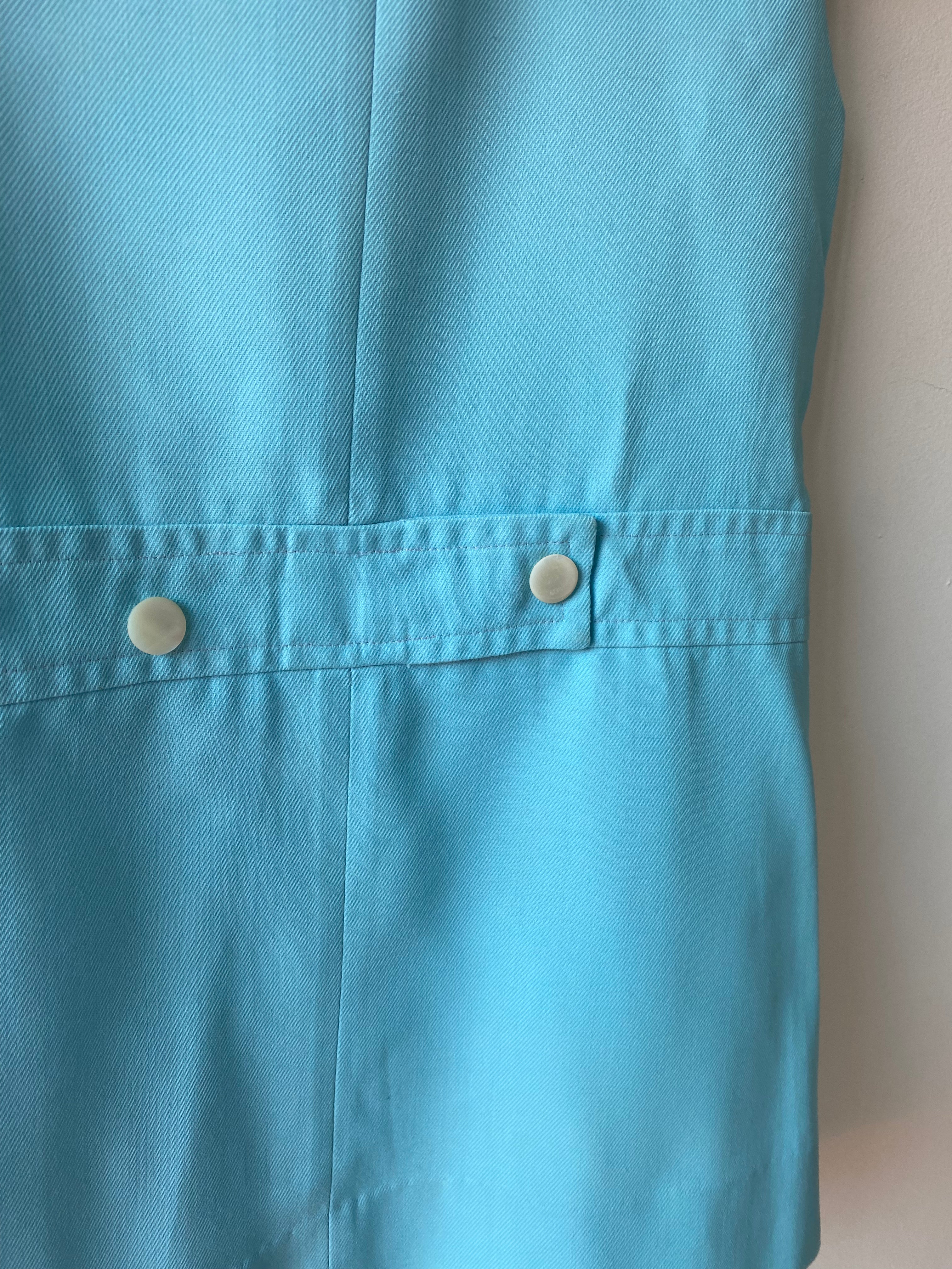 Robe bleu 60s